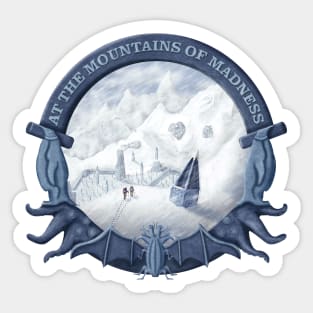 At the Mountains of Madness Sticker